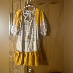 Boutique Patchwork Dress